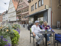 Außengastronomie in Nagold (Bildnachweis: Stadt Nagold - Foto ©Ulrike Klumpp) Außengastronomie in Nagold (Bildnachweis: Stadt Nagold - Foto ©Ulrike Klumpp)